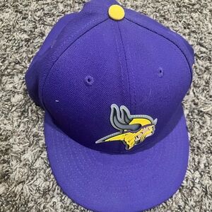 Purple Vikings Cap